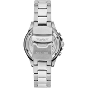Sector 230 R3253161047 - cassa acciaio - bracciale metallo - quadrante blu e ghiera nera/blu - cronografo